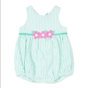 NWT Stripe Seersucker Romper - 9M